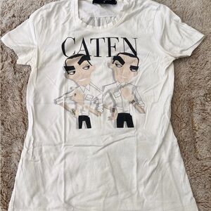 DSQUARED2 White Graphic T-Shirt